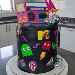 Torta fiesta de los 80