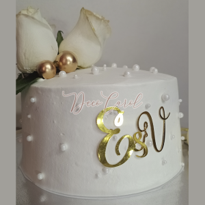 Torta de Boda Floral Clásica