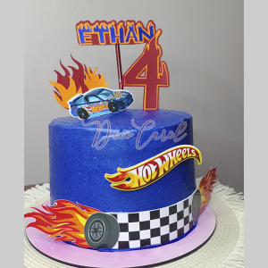 Torta temática Hot Wheels