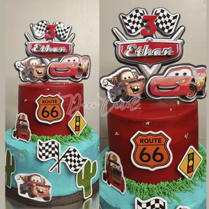 Torta temática Cars